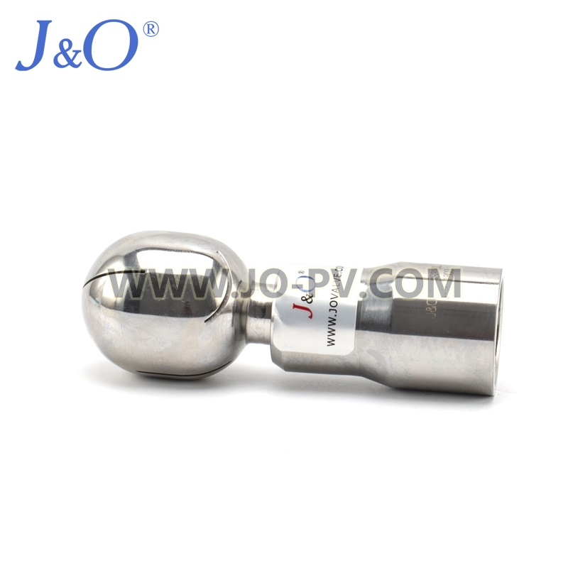 Sanitary Stainless Steel Female Thread Rotary Spray Cleaning Ball