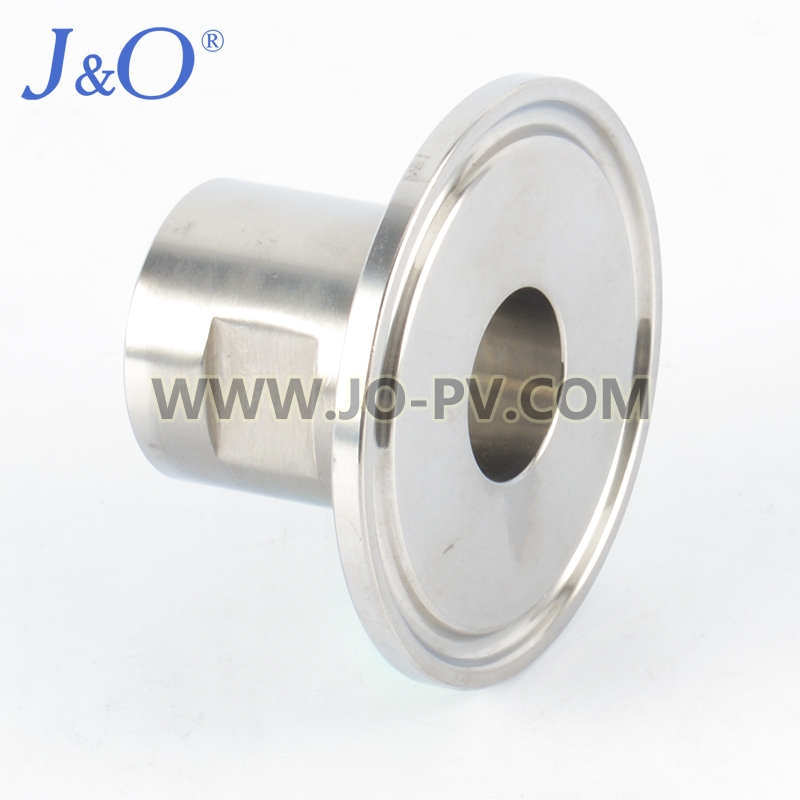 Sanitary Stainless Steel Female-Clamped Pipe Adapter
