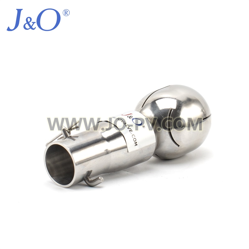 Sanitary Stainless Steel Bolted Rotary Spray Cleaning Ball