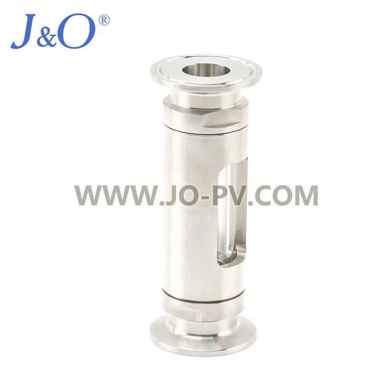 Sanitary Stainless Steel Sight Glass With Clamped Ends