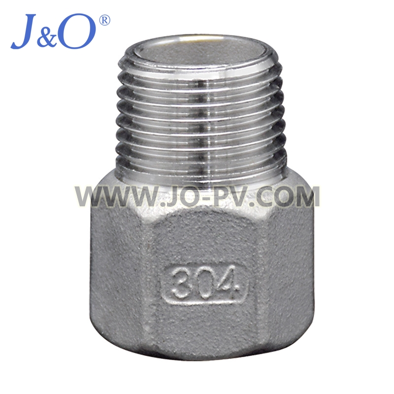 150LBS Stainless Steel Casting Female-Male Hexagon Adapter