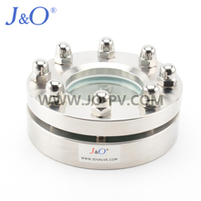 Sanitary Stainless Steel Flange Type Weld Sight Glass
