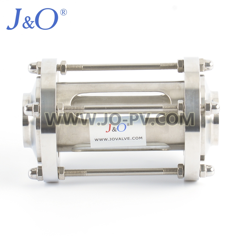 Sanitary Stainless Steel Welded Sight Glass With SS Cover