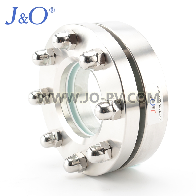 Sanitary Stainless Steel Flange Type Weld Sight Glass