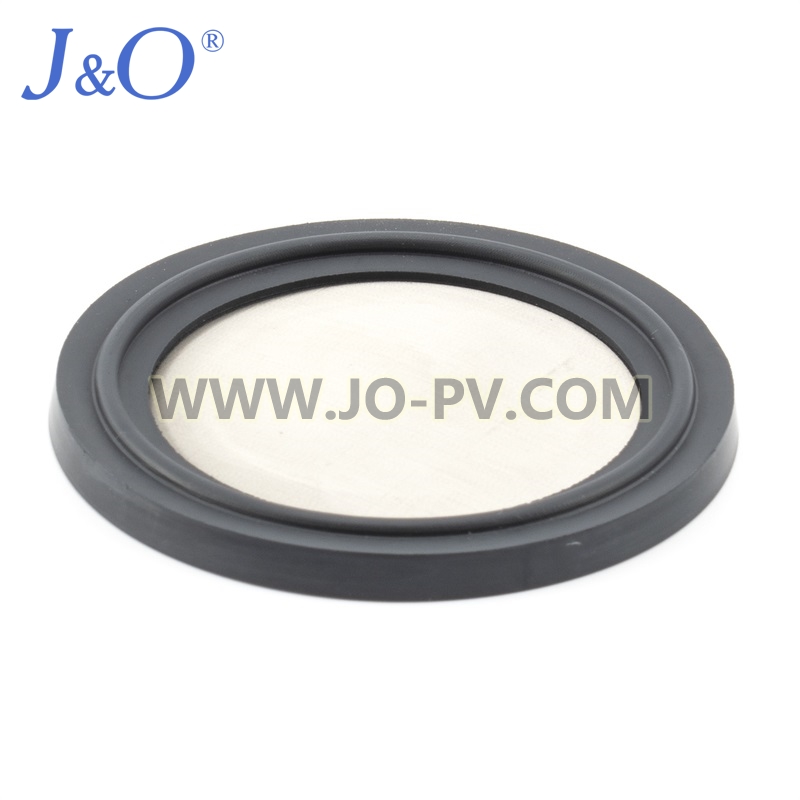 Flange Type EPDM Gasket With Stainless Steel Net For Sanitary Clamp Ferrule