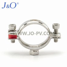 Sanitary Stainless Steel Pipe Holder With Nut